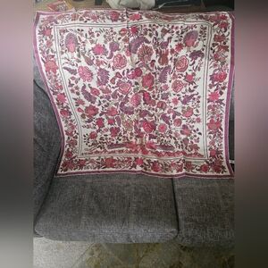 Liberty Of London Luxury Silk Floral Scarf. Vintage